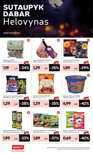 RIMI akcijų leidinys Nr. 44 nuo spalio 27 d.