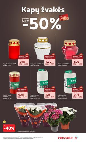 RIMI akcijų leidinys Nr. 44 nuo spalio 27 d.