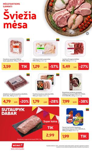 RIMI akcijų leidinys Nr. 44 nuo spalio 27 d.