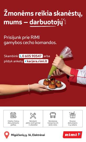 RIMI akcijų leidinys Nr. 44 nuo spalio 27 d.