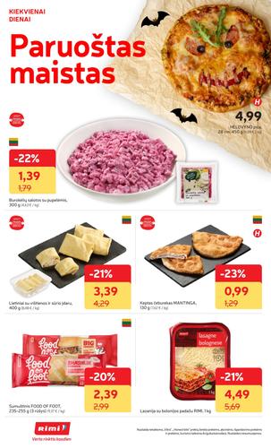 RIMI akcijų leidinys Nr. 44 nuo spalio 27 d.