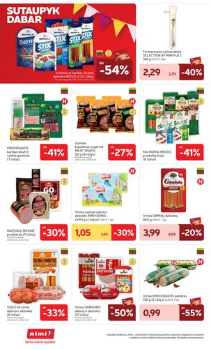 RIMI akcijų leidinys Nr. 44 nuo spalio 27 d.