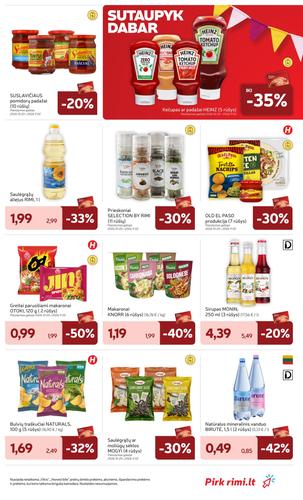 RIMI akcijų leidinys Nr. 44 nuo spalio 27 d.