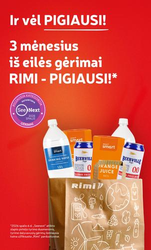 RIMI akcijų leidinys Nr. 44 nuo spalio 27 d.