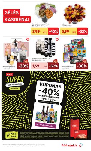 RIMI akcijų leidinys Nr. 44 nuo spalio 27 d.