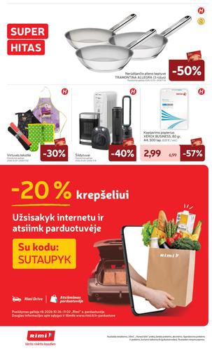 RIMI akcijų leidinys Nr. 44 nuo spalio 27 d.