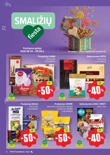IKI akcijų leidinys Nr. 35 nuo rugpjūčio 24 d.