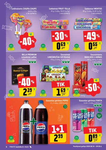 IKI akcijų leidinys Nr. 35 nuo rugpjūčio 24 d.