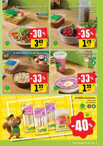 IKI akcijų leidinys Nr. 35 nuo rugpjūčio 24 d.