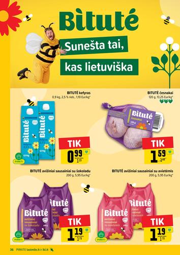 IKI akcijų leidinys Nr. 35 nuo rugpjūčio 24 d.