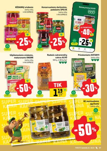 IKI akcijų leidinys Nr. 35 nuo rugpjūčio 24 d.