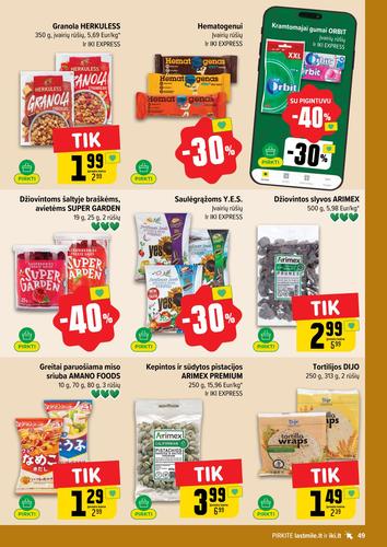 IKI akcijų leidinys Nr. 35 nuo rugpjūčio 24 d.
