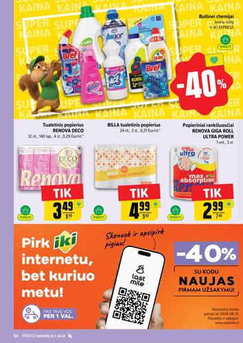 IKI akcijų leidinys Nr. 35 nuo rugpjūčio 24 d.