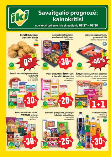 IKI akcijų leidinys Nr. 35 nuo rugpjūčio 24 d.