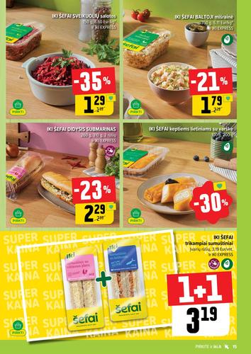 IKI akcijų leidinys Nr. 17 nuo balandžio 20 d.