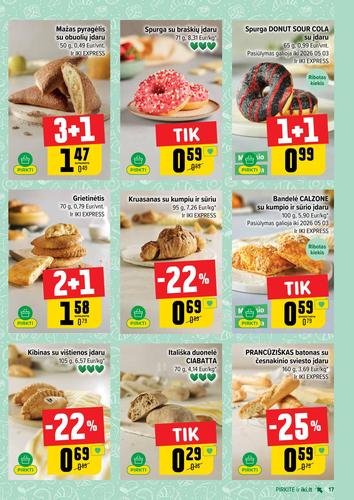 IKI akcijų leidinys Nr. 17 nuo balandžio 20 d.