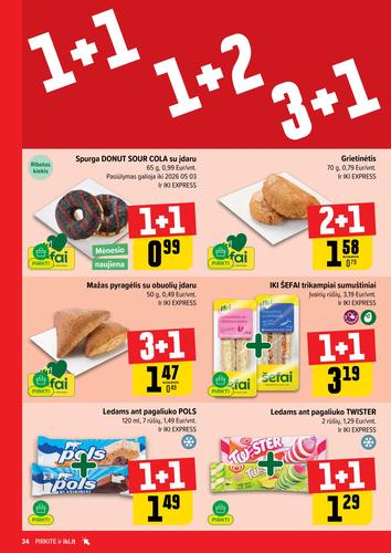 IKI akcijų leidinys Nr. 17 nuo balandžio 20 d.