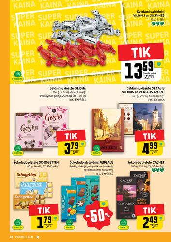 IKI akcijų leidinys Nr. 17 nuo balandžio 20 d.