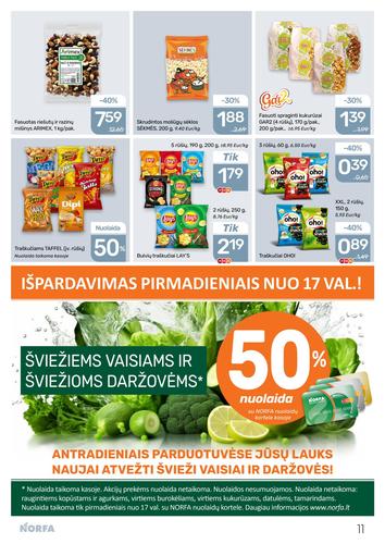 NORFA akcijų leidinys Nr. 6 nuo kovo 19 d.