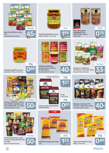 NORFA akcijų leidinys Nr. 6 nuo kovo 19 d.