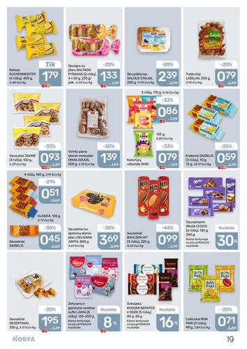 NORFA akcijų leidinys Nr. 6 nuo kovo 19 d.