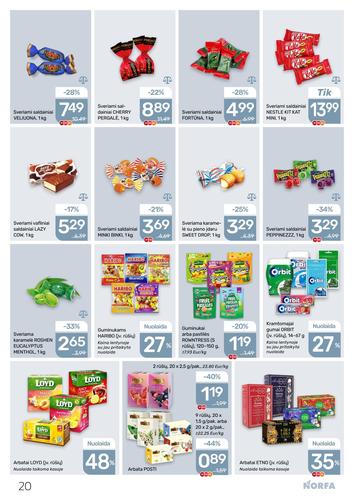 NORFA akcijų leidinys Nr. 6 nuo kovo 19 d.