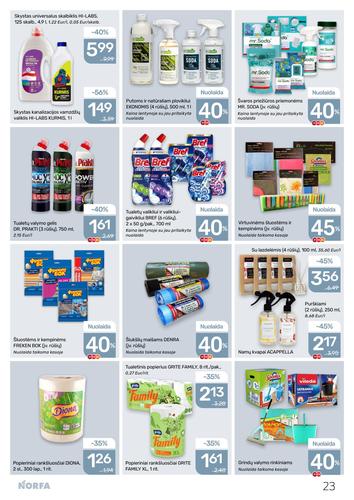 NORFA akcijų leidinys Nr. 6 nuo kovo 19 d.