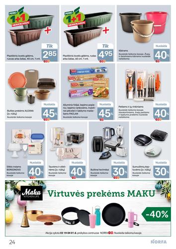 NORFA akcijų leidinys Nr. 6 nuo kovo 19 d.