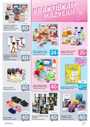 NORFA akcijų leidinys Nr. 6 nuo kovo 19 d.