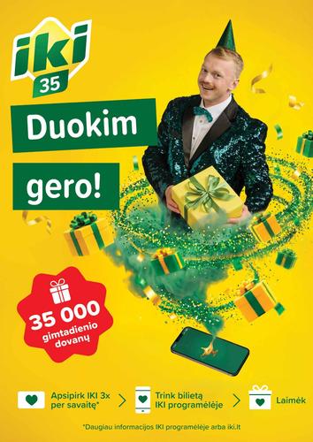 IKI akcijų leidinys Nr. 44 nuo spalio 26 d.
