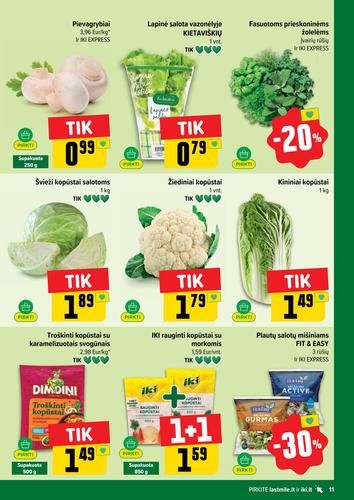 IKI akcijų leidinys Nr. 44 nuo spalio 26 d.