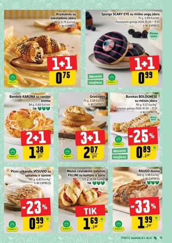 IKI akcijų leidinys Nr. 44 nuo spalio 26 d.