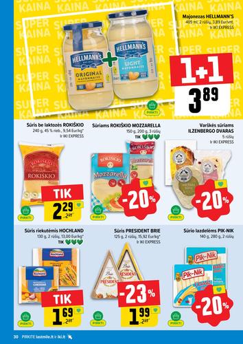 IKI akcijų leidinys Nr. 44 nuo spalio 26 d.