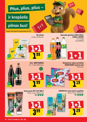 IKI akcijų leidinys Nr. 44 nuo spalio 26 d.