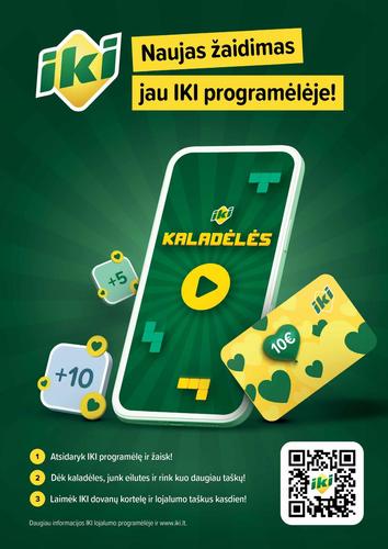 IKI akcijų leidinys Nr. 44 nuo spalio 26 d.