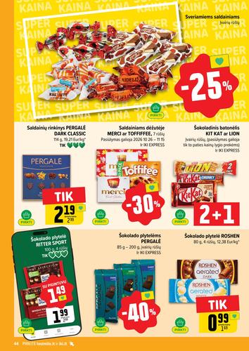 IKI akcijų leidinys Nr. 44 nuo spalio 26 d.