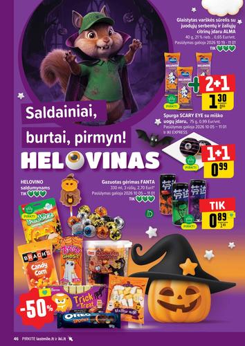 IKI akcijų leidinys Nr. 44 nuo spalio 26 d.