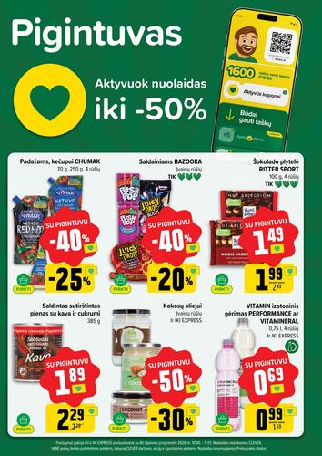 IKI akcijų leidinys Nr. 44 nuo spalio 26 d.