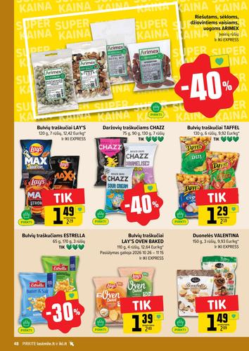 IKI akcijų leidinys Nr. 44 nuo spalio 26 d.
