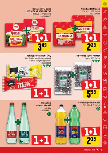 IKI akcijų leidinys "Daugiau yra pigiau Nr. 11" nuo kovo 9 d.