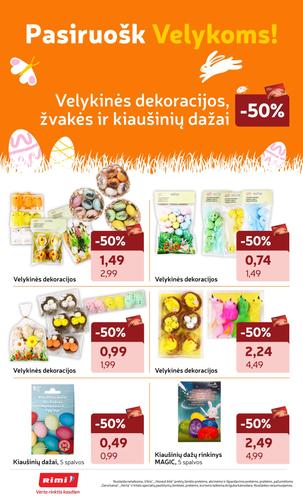 RIMI akcijų leidinys Nr. 12 nuo kovo 17 d.