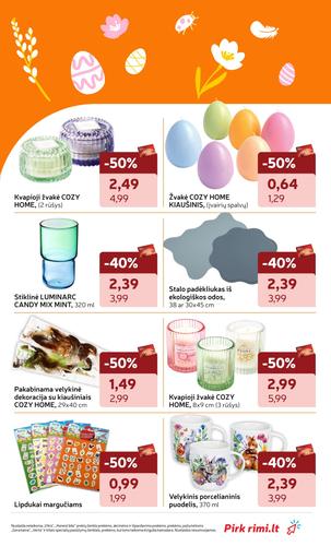 RIMI akcijų leidinys Nr. 12 nuo kovo 17 d.