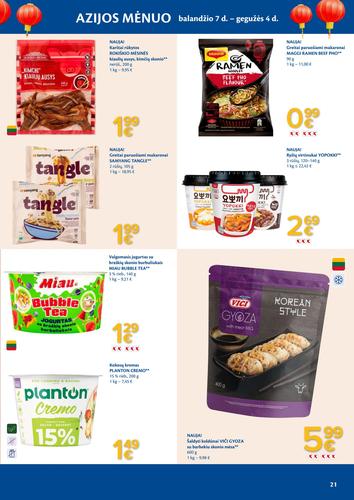 MAXIMA akcijų leidinys "AČIŪ akcijų  Nr. 16" nuo balandžio 14 d.