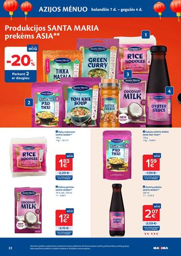 MAXIMA akcijų leidinys "AČIŪ akcijų  Nr. 16" nuo balandžio 14 d.