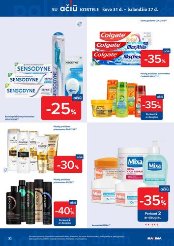 MAXIMA akcijų leidinys "AČIŪ akcijų  Nr. 16" nuo balandžio 14 d.