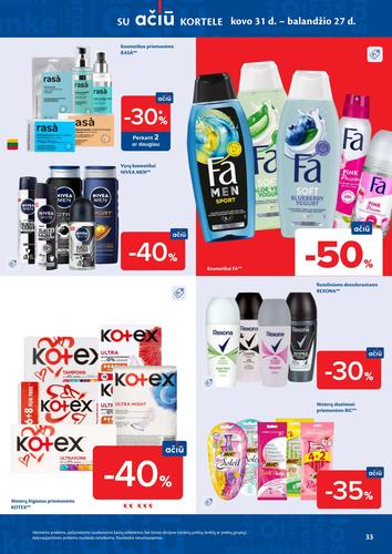 MAXIMA akcijų leidinys "AČIŪ akcijų  Nr. 16" nuo balandžio 14 d.