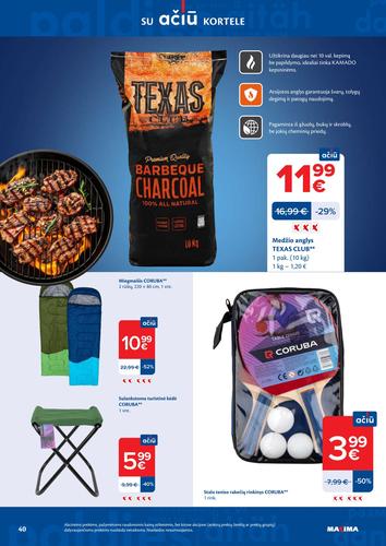 MAXIMA akcijų leidinys "AČIŪ akcijų  Nr. 16" nuo balandžio 14 d.