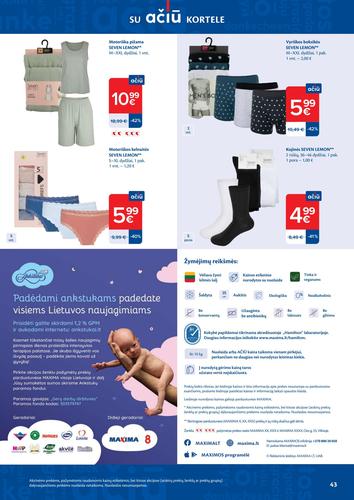 MAXIMA akcijų leidinys "AČIŪ akcijų  Nr. 16" nuo balandžio 14 d.