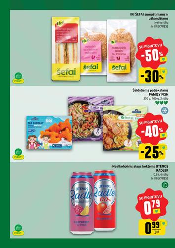 IKI akcijų leidinys "PIGINTUVO pasiūlymai Nr. 16" nuo balandžio 13 d.