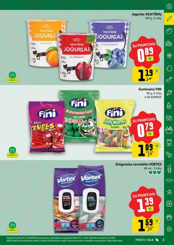 IKI akcijų leidinys "PIGINTUVO pasiūlymai Nr. 16" nuo balandžio 13 d.